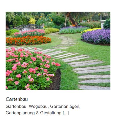 Gartenbau Wegebau Gartenanlagen für  Hambrücken