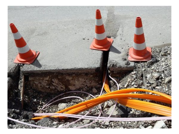 Leitungsbau Erdaushub